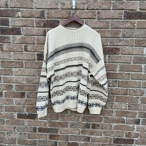 Vintage 90s St Johns Bay USA Made Knit Sweater